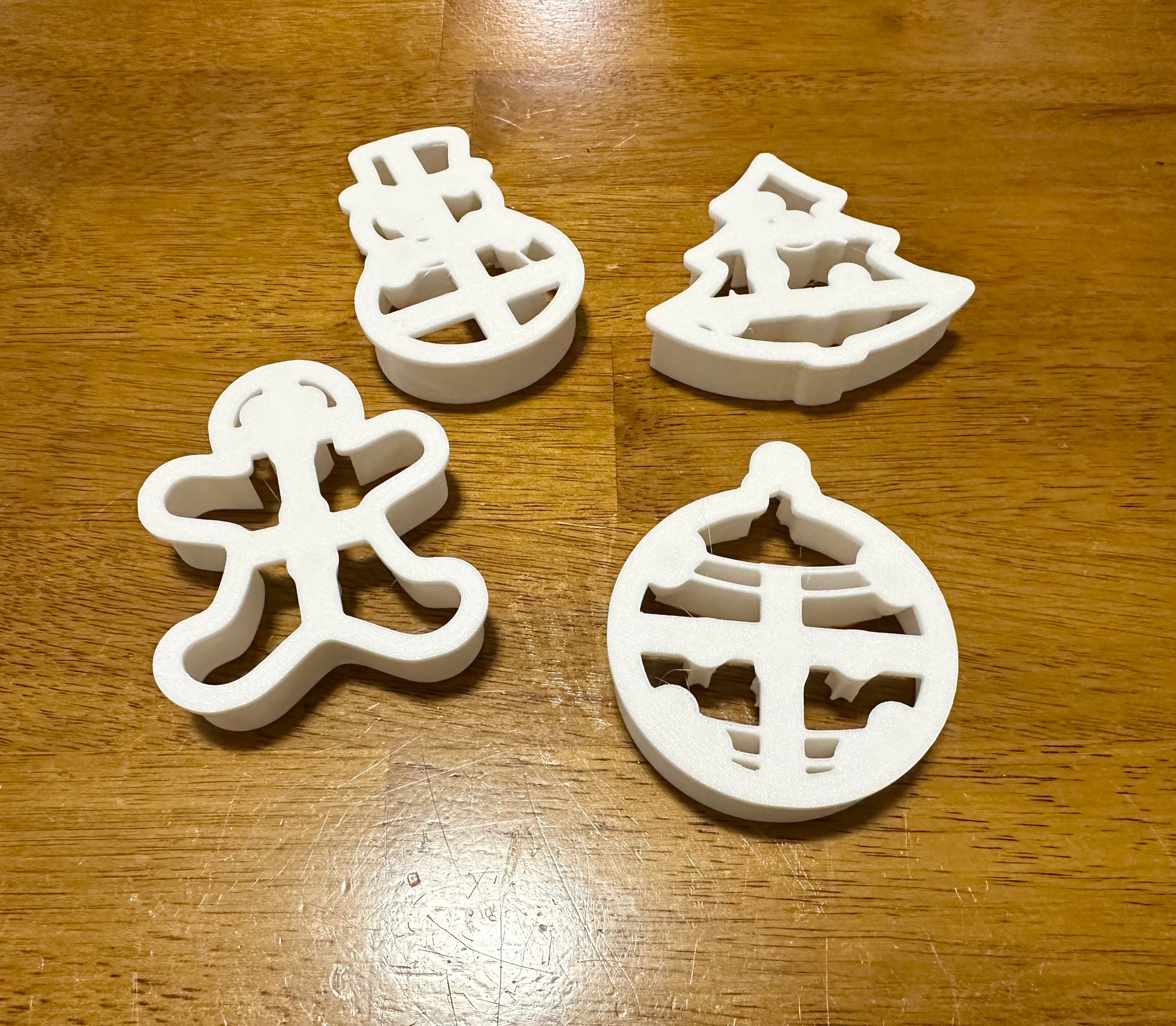 Winter Christmas bundle cookie cutter/stamps