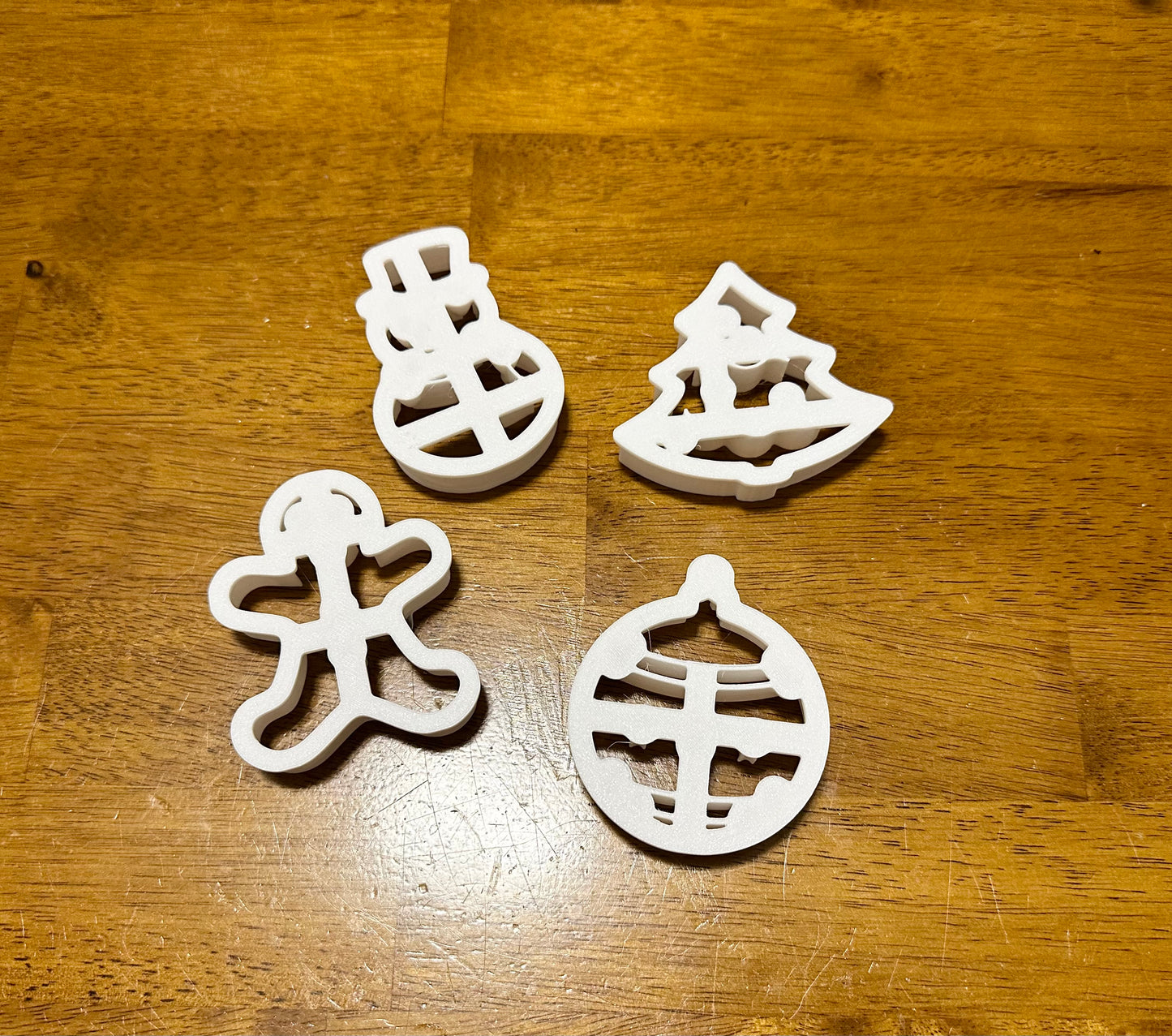 Winter Christmas bundle cookie cutter/stamps