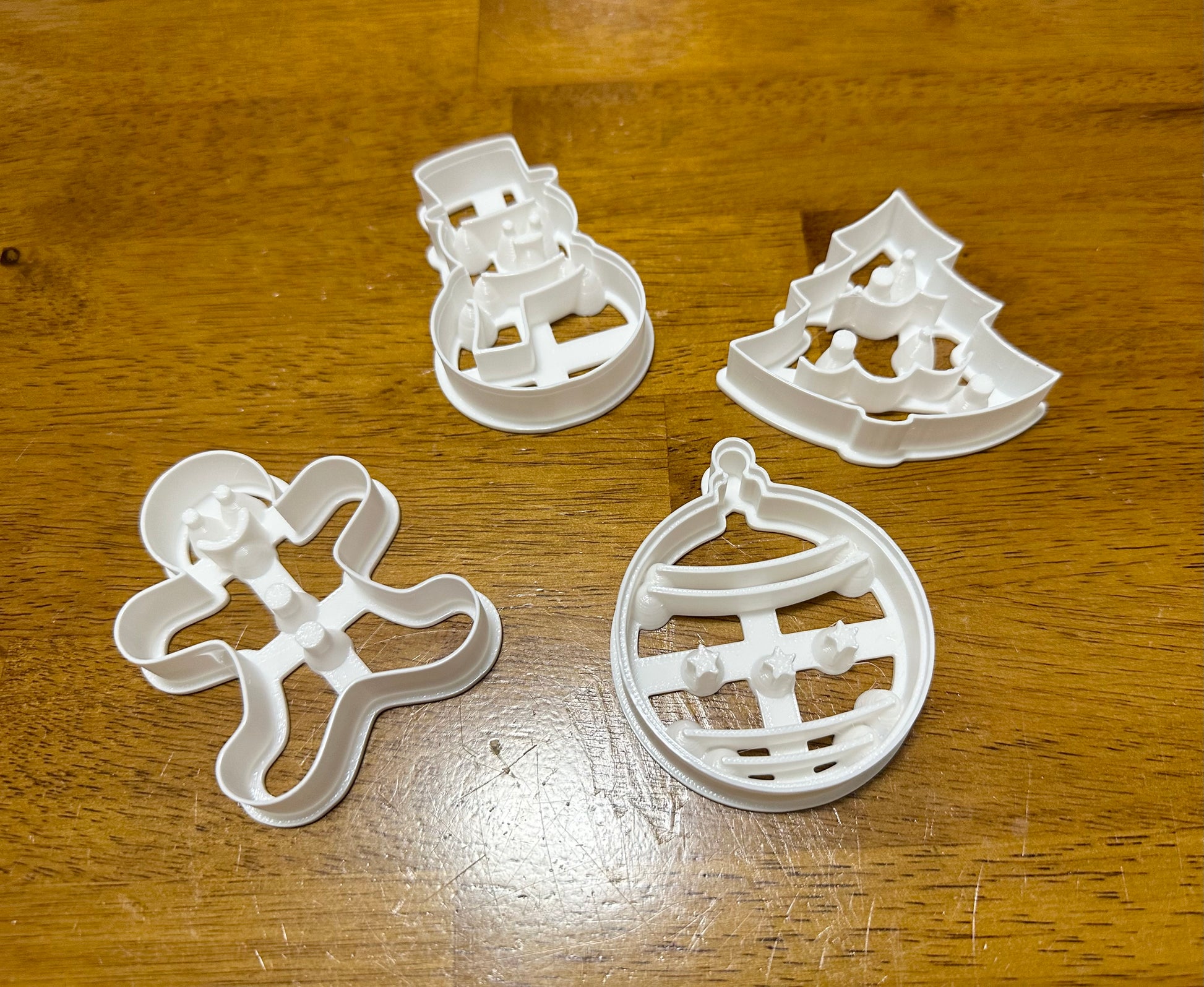 Winter Christmas bundle cookie cutter/stamps