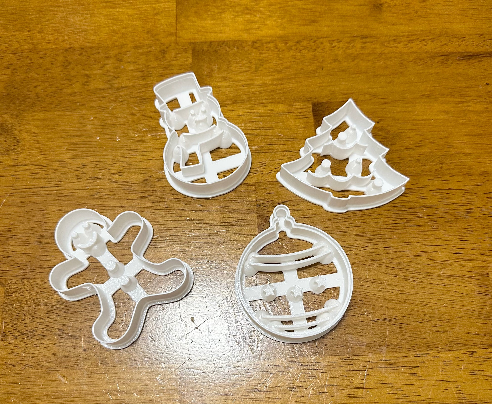 Winter Christmas bundle cookie cutter/stamps