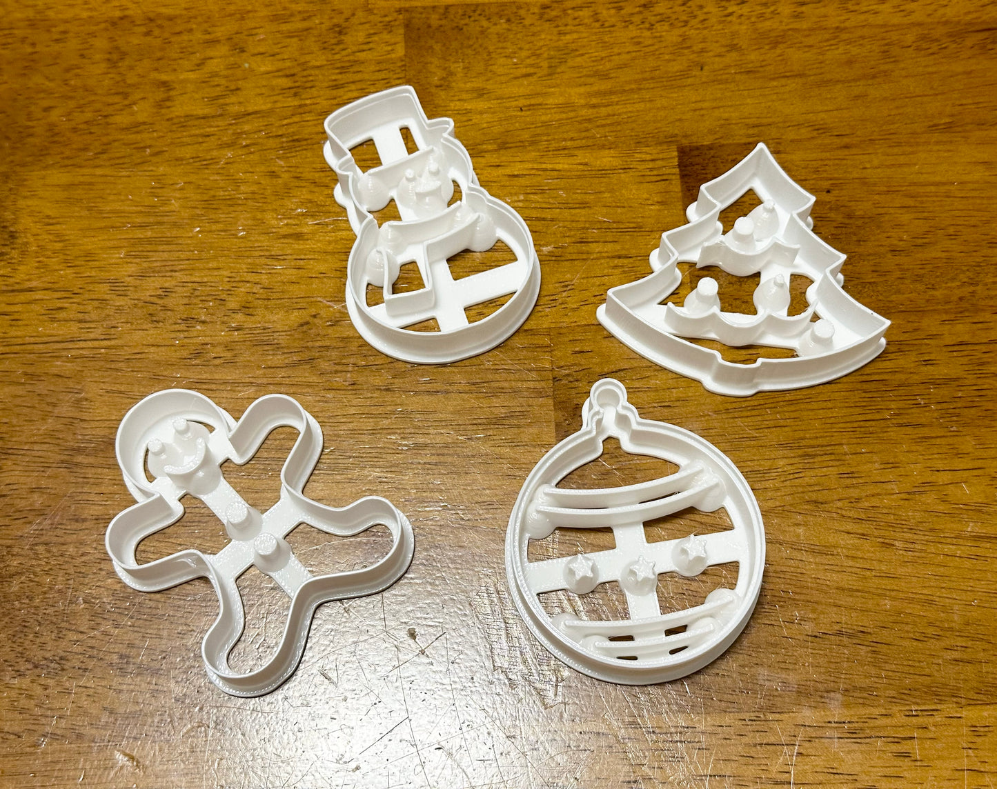 Winter Christmas bundle cookie cutter/stamps