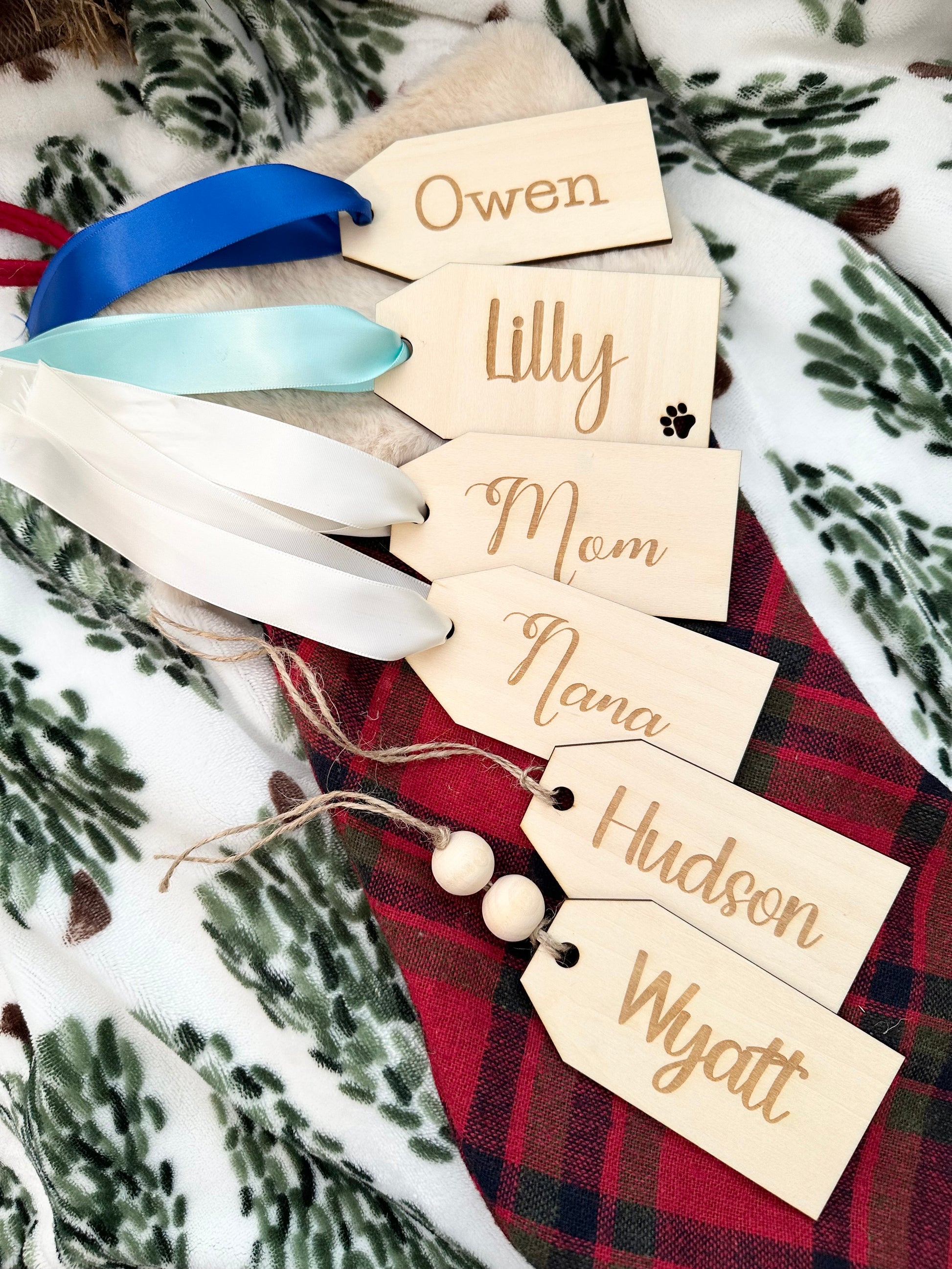 Stocking Tag/ Personalized Stocking Tag