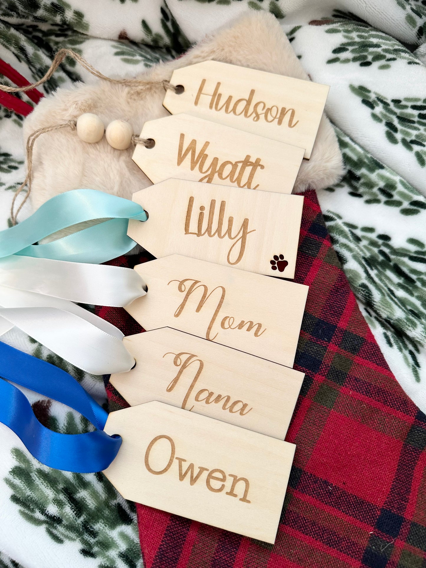 Stocking Tag/ Personalized Stocking Tag