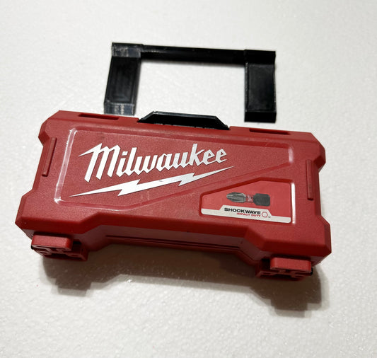 Milwaukee Bit Box Wall Mounts 3D Printed