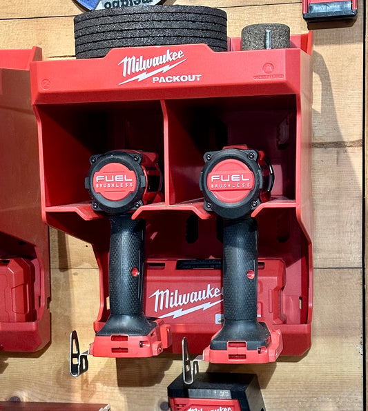 Milwaukee Packout Tool Case Box Wall Mounts 3D Printed