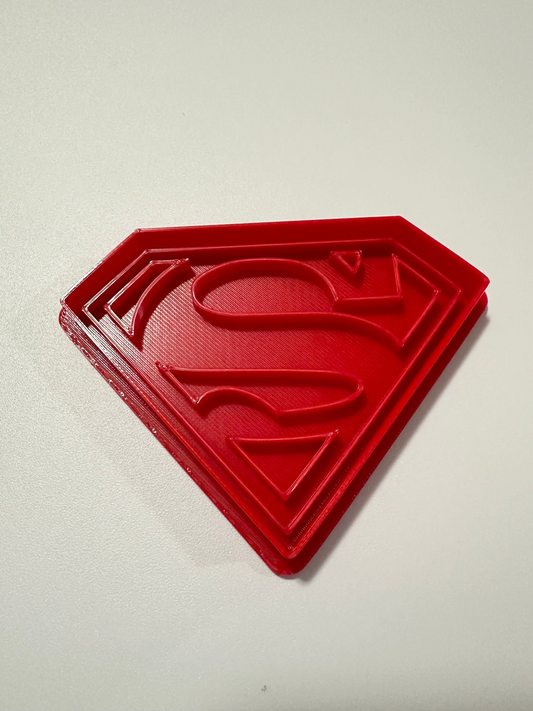 Superman cookie cutter/ stamp